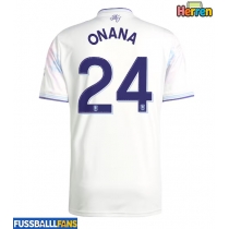 Aston Villa Amadou Onana #24 3rd trikot 2025-26 Kurzarm